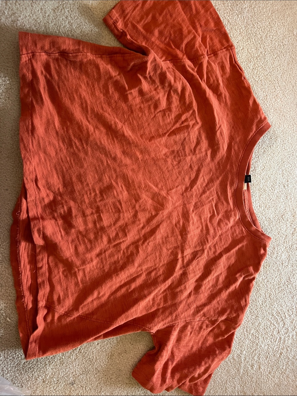 Universal Thread Rustic Orange Crewneck Tee